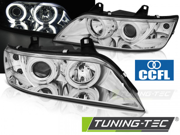 CCFL Angel Eyes Scheinwerfer für BMW Z3 96-02 chrom